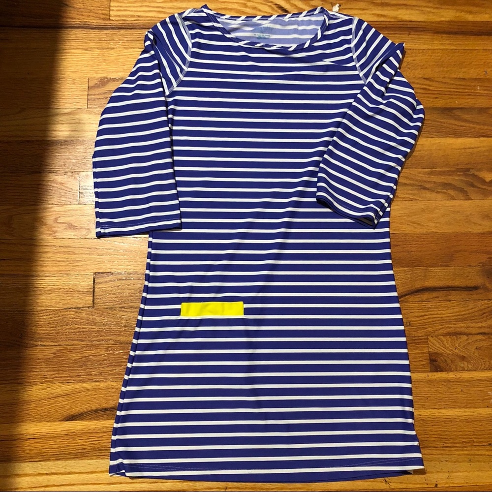 Cabana Life Signature Boat Neck 3/4 Sleeve Tunic S